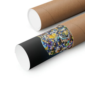 VEGETA WITH STORY COLOR POSTER VEGETA WITH STORY COLOR POSTER