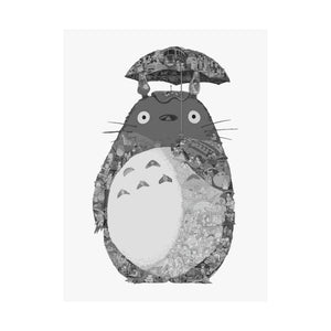 TOTORO BLACK & WHITE POSTER TOTORO BLACK & WHITE POSTER