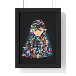 MUICHIRO COLOR FRAMED POSTER MUICHIRO COLOR FRAMED POSTER