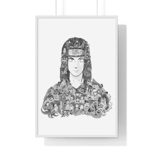 NEJI BLACK & WHITE FRAMED POSTER NEJI BLACK & WHITE FRAMED POSTER