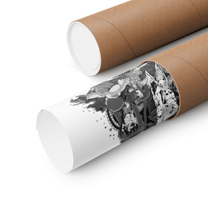 MUICHIRO BLACK & WHITE POSTER MUICHIRO BLACK & WHITE POSTER