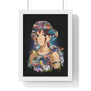 PRINCESS MONONOKE COLOR FRAMED POSTER PRINCESS MONONOKE COLOR FRAMED POSTER