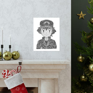 ASH BLACK & WHITE POSTER ASH BLACK & WHITE POSTER