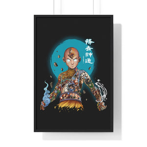 AANG COLOR FRAMED POSTER AANG COLOR FRAMED POSTER