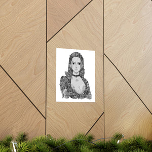 ROBIN BLACK & WHITE POSTER ROBIN BLACK & WHITE POSTER