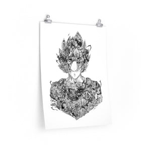 GOKU BLACK & WHITE POSTER GOKU BLACK & WHITE POSTER