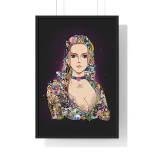 ROBIN COLOR FRAMED POSTER ROBIN COLOR FRAMED POSTER