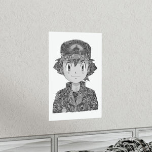 ASH BLACK & WHITE POSTER ASH BLACK & WHITE POSTER