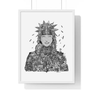 MINATO BLACK & WHITE FRAMED POSTER MINATO BLACK & WHITE FRAMED POSTER