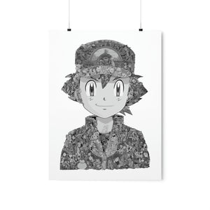 ASH BLACK & WHITE POSTER ASH BLACK & WHITE POSTER