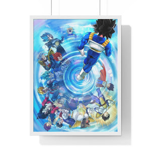 NEW VEGETA FRAMED POSTER NEW VEGETA FRAMED POSTER