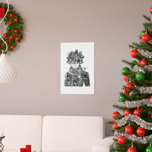 NATSU BLACK & WHITE POSTER NATSU BLACK & WHITE POSTER