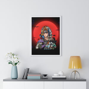 ITACHI COLOR FRAMED POSTER ITACHI COLOR FRAMED POSTER