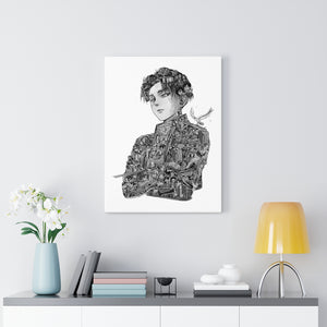 LEVI BLACK & WHITE CANVAS LEVI BLACK & WHITE CANVAS