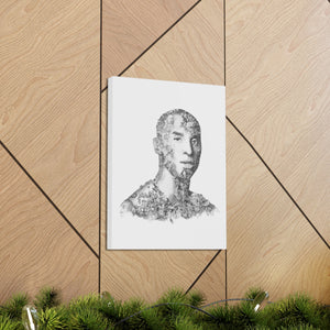 KOBE BRYANT BLACK & WHITE CANVAS KOBE BRYANT BLACK & WHITE CANVAS