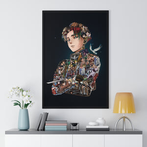 LEVI COLOR FRAMED POSTER LEVI COLOR FRAMED POSTER