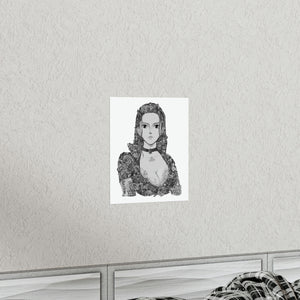 ROBIN BLACK & WHITE POSTER ROBIN BLACK & WHITE POSTER