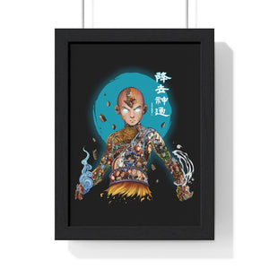 AANG COLOR FRAMED POSTER AANG COLOR FRAMED POSTER