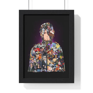 SASUKE COLOR FRAMED POSTER SASUKE COLOR FRAMED POSTER
