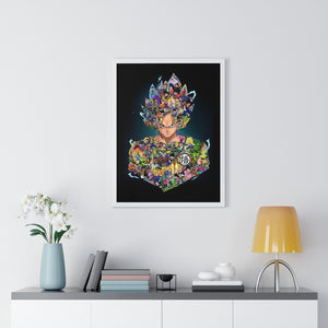 GOKU COLOR FRAMED POSTER GOKU COLOR FRAMED POSTER