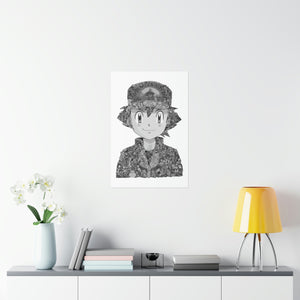 ASH BLACK & WHITE POSTER ASH BLACK & WHITE POSTER