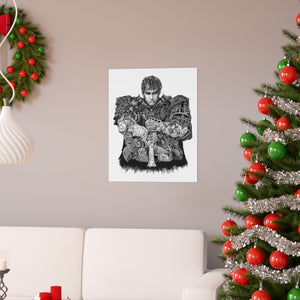 GUTS BLACK & WHITE POSTER GUTS BLACK & WHITE POSTER