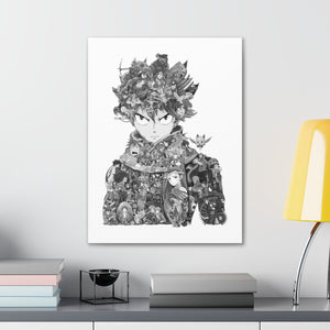 NATSU BLACK & WHITE CANVAS NATSU BLACK & WHITE CANVAS