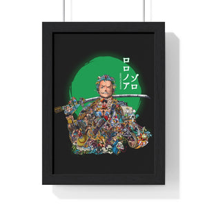 ZORO COLOR FRAMED POSTER ZORO COLOR FRAMED POSTER