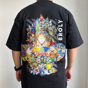 BROLY COLOR PREMIUM T-SHIRT (Art on back - Ship from Viet Nam) BROLY COLOR PREMIUM T-SHIRT (Art on back - Ship from Viet Nam)