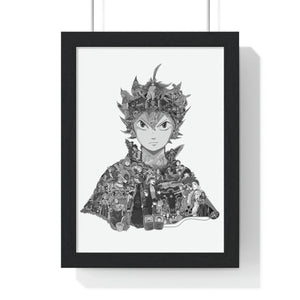 ASTA BLACK & WHITE FRAMED POSTER ASTA BLACK & WHITE FRAMED POSTER