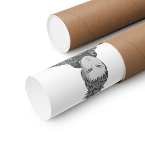 SHIKAMARU BLACK & WHITE POSTER SHIKAMARU BLACK & WHITE POSTER