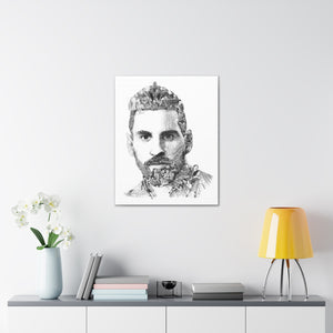 MESSI BLACK & WHITE CANVAS MESSI BLACK & WHITE CANVAS