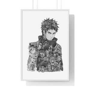OBITO BLACK & WHITE FRAMED POSTER OBITO BLACK & WHITE FRAMED POSTER