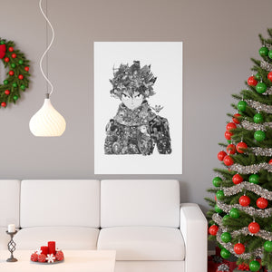 NATSU BLACK & WHITE POSTER NATSU BLACK & WHITE POSTER