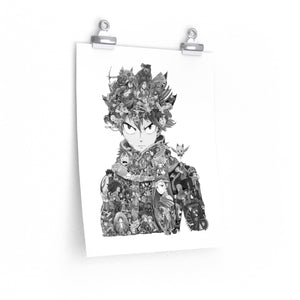 NATSU BLACK & WHITE POSTER NATSU BLACK & WHITE POSTER