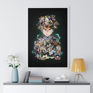 DEKU COLOR FRAMED POSTER DEKU COLOR FRAMED POSTER