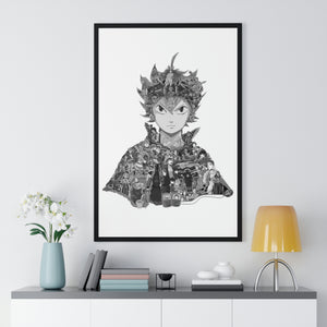 ASTA BLACK & WHITE FRAMED POSTER ASTA BLACK & WHITE FRAMED POSTER