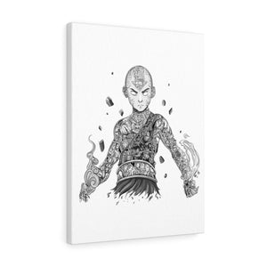 AANG BLACK & WHITE CANVAS AANG BLACK & WHITE CANVAS