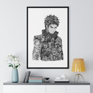 OBITO BLACK & WHITE FRAMED POSTER OBITO BLACK & WHITE FRAMED POSTER