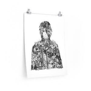 SASUKE BLACK & WHITE POSTER SASUKE BLACK & WHITE POSTER