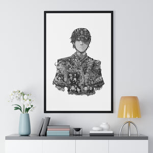 ZUKO BLACK & WHITE FRAMED POSTER ZUKO BLACK & WHITE FRAMED POSTER