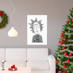 RICK BLACK & WHITE POSTER RICK BLACK & WHITE POSTER