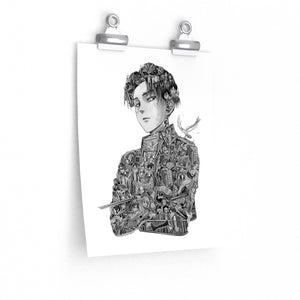 LEVI BLACK & WHITE POSTER LEVI BLACK & WHITE POSTER