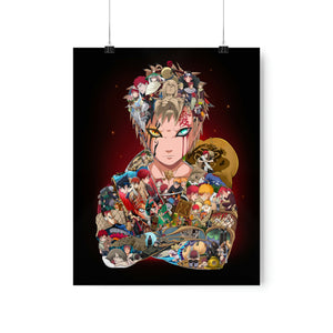 GAARA COLOR POSTER GAARA COLOR POSTER