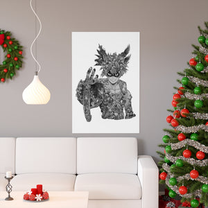 BAKUGO BLACK & WHITE POSTER BAKUGO BLACK & WHITE POSTER