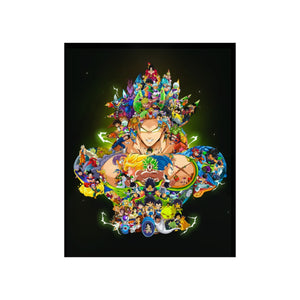 BROLY COLOR POSTER BROLY COLOR POSTER