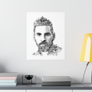MESSI BLACK & WHITE POSTER MESSI BLACK & WHITE POSTER