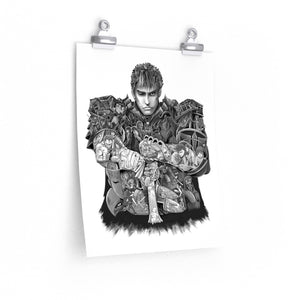 GUTS BLACK & WHITE POSTER GUTS BLACK & WHITE POSTER