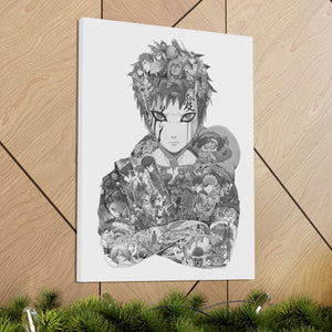 GAARA BLACK & WHITE CANVAS GAARA BLACK & WHITE CANVAS