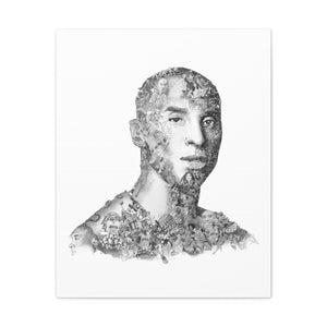 KOBE BRYANT BLACK & WHITE CANVAS KOBE BRYANT BLACK & WHITE CANVAS